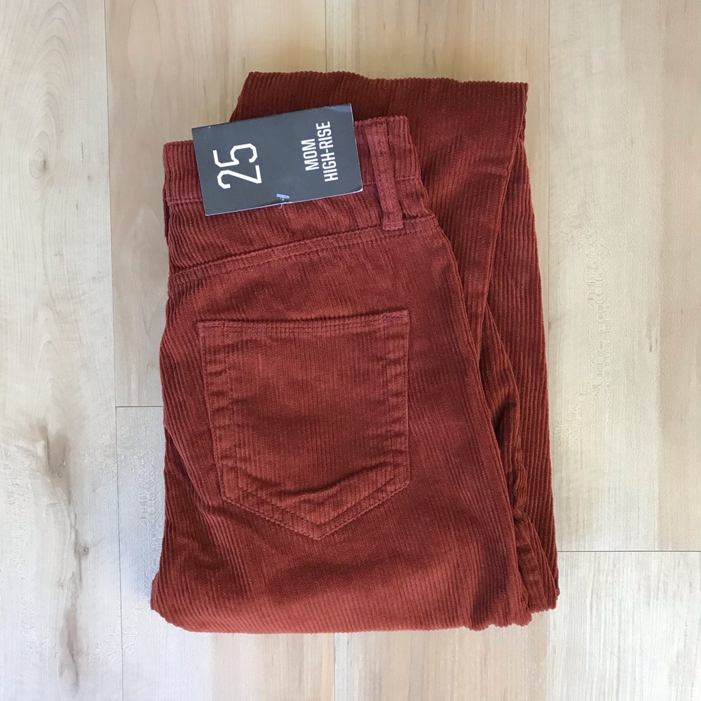 Urban Outfitters BDG Corduroy High-Rise Mom Pant